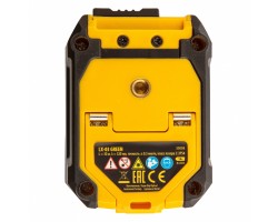 Лазерный уровень LX 03 Green, 30 м, 520 нм, резьба 1/4 Denzel-foto10