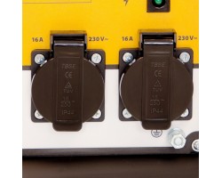 Генератор инверторный GT-3500iF, 3.5 кВт, 230 В, бак 5 л, открытый корпус, ручной старт Denzel-foto9