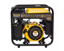Генератор инверторный GT-3500iF, 3.5 кВт, 230 В, бак 5 л, открытый корпус, ручной старт Denzel-foto4