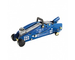 Домкрат гидравлический подкатной с фиксатором, 2.5 т, Safety Pin, 140-385 мм, в кейсе Stels-foto2