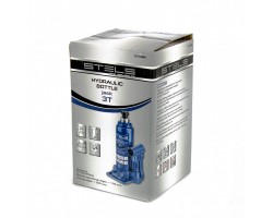 Домкрат гидравлический бутылочный, 3 т, H подъема 178-343 мм Stels-foto2