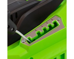 Газонокосилка электрическая L1500, 1500 Вт, ширина 33 см, 5 уровней, пластиковый травосборник 35 л Сибртех-foto16