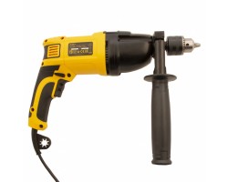 Дрель ударная ID-1050-2, 1050 Вт, 0-3000/0-1100 об/мин, 0-48000/0-17600 уд/мин, 2 скорости Denzel-foto4