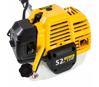 Триммер бензиновый DT 52, 52 см3, 3 л. с, неразъемная штанга, состоит из 2 частей Denzel Триммер бензиновый DT 52, 52 см3, 3 л. с, неразъемная штанга, состоит из 2 частей Denzel