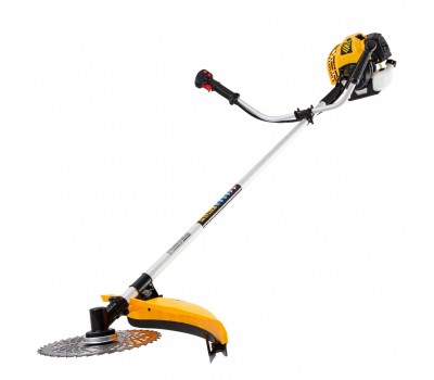 Триммер бензиновый DT 52, 52 см3, 3 л. с, неразъемная штанга, состоит из 2 частей Denzel Триммер бензиновый DT 52, 52 см3, 3 л. с, неразъемная штанга, состоит из 2 частей Denzel