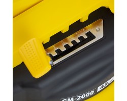 Газонокосилка электрическая GM-2000, 2000 Вт, ширина 43 см, 6 уровней, травосборник 45 л. Denzel-foto12