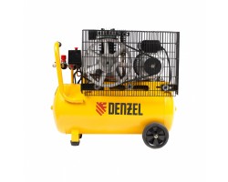 Компрессор воздушный BCI2300/50, ременный привод, 2.3 кВт, 50 литров, 400 л/мин Denzel-foto4