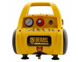 Компрессор воздушный безмасляный РС 1/6-180,1, 1 кВт, 180 л/мин, 6 л Denzel-foto3