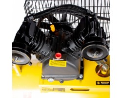 Компрессор воздушный BCV2300/100, ременный привод, 2.3 кВт, 100 литров, 440 л/мин Denzel-foto8