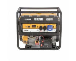 Генератор бензиновый PS 90 EA, 9.0 кВт, 230В, 25 л, коннектор автоматики, электростартер Denzel-foto10