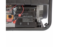 Генератор бензиновый PS 90 EA, 9.0 кВт, 230В, 25 л, коннектор автоматики, электростартер Denzel-foto6