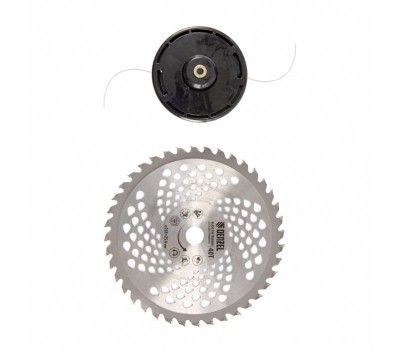 Триммер бензиновый DT 43, 43 см3, 2.5 л. с, неразъемная штанга, состоит из 2 частей Denzel Триммер бензиновый DT 43, 43 см3, 2.5 л. с, неразъемная штанга, состоит из 2 частей Denzel