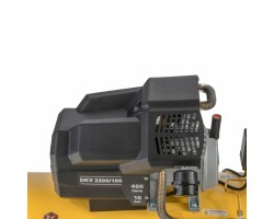 Компрессор воздушный DKV2200/100, Х-PRO 2.2 кВт, 400 л/мин, 100л Denzel-foto15