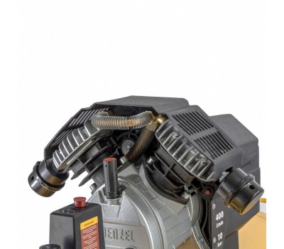 Компрессор воздушный DKV2200/100, Х-PRO 2.2 кВт, 400 л/мин, 100л Denzel