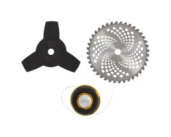 Триммер бензиновый DTL-37-4T, 4-тактный, 37 см3, неразъемная штанга, состоит из 2 частей Denzel-foto4