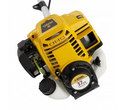 Триммер бензиновый DTL-37-4T, 4-тактный, 37 см3, неразъемная штанга, состоит из 2 частей Denzel Триммер бензиновый DTL-37-4T, 4-тактный, 37 см3, неразъемная штанга, состоит из 2 частей Denzel