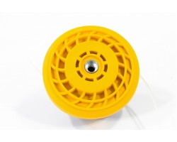 Катушка триммерная полуавтоматическая, легкая заправка лески, гайка M10x1.25, винт M10-M10, подшипник Denzel-foto5