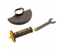 Машина шлифовальная угловая AG150-1500, 1500 Вт, 150 мм, 8500 об/мин Denzel-foto9