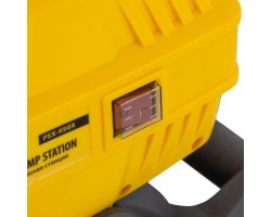Насосная станция PSХ950X, Х-Pro, 950 Вт, 3300 л/ч, ресивер 24 л, подъем 38 м, нержавейка Denzel-foto9