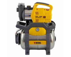 Насосная станция PSХ950X, Х-Pro, 950 Вт, 3300 л/ч, ресивер 24 л, подъем 38 м, нержавейка Denzel-foto5