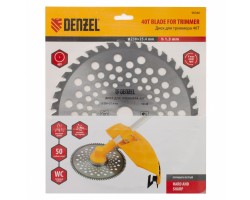 Диск для триммера, 230 х 25.4 мм, толщина 1.3 мм, 40 зубьев Denzel-foto2