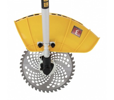 Триммер бензиновый DTL-33, 33 см3, неразъемная штанга, состоит из 2 частей Denzel