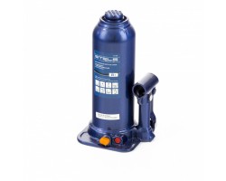 Домкрат гидравлический бутылочный, 8 т, h подъема 222-447 мм Stels-foto2