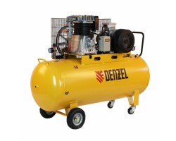 Компрессор воздушный, ременный привод BCI5500-T/270, 5.5 кВт, 270 литров, 850 л/мин Denzel-foto2