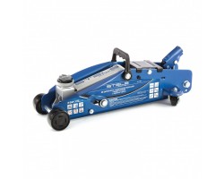 Домкрат гидравлический подкатной 2.5 т, с фиксатором, Safety Pin, 140-385 мм Stels-foto2