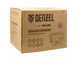 Генератор бензиновый GE 8900, 8.5 кВт, 220 В/50 Гц, 25 л, ручной старт Denzel-foto23