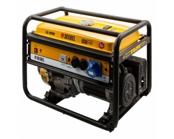 Генератор бензиновый GE 8900, 8.5 кВт, 220 В/50 Гц, 25 л, ручной старт Denzel-foto2