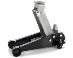 Домкрат гидравлический подкатной профессиональный, быстрый подъем, 3 т, 130-465 мм. Quick Matrix-foto3