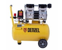 Компрессор DLS950/24 безмаслянный малошумный 950 Вт, 165 л/мин, ресивер 24 л Denzel-foto4