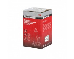 Домкрат гидравлический бутылочный, 5 т, h подъема 197-382 мм Matrix-foto3