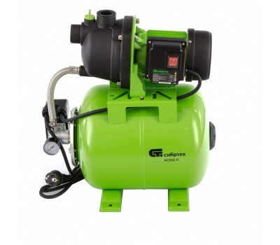 Насосная станция НС850-П, 850 Вт, напор 42 м, 3500 л/ч, ресивер 19 л Сибртех