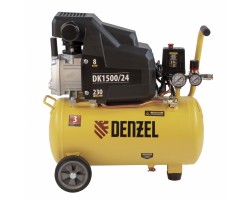 Компрессор воздушный DK1500/24, Х-PRO 1.5 кВт, 230 л/мин, 24 л Denzel-foto4