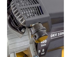 Компрессор воздушный DKV2200/50, Х-PRO 2.2 кВт, 400 л/мин, 50 л Denzel-foto6