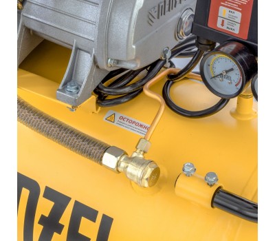 Компрессор воздушный DKV2200/50, Х-PRO 2.2 кВт, 400 л/мин, 50 л Denzel