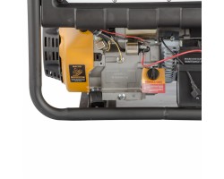 Генератор бензиновый PS 80 EA, 8.0 кВт, 230 В, 25 л, коннектор автоматики, электростартер Denzel-foto5