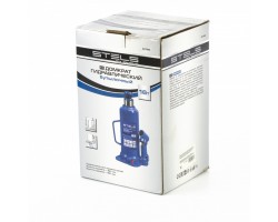 Домкрат гидравлический бутылочный, 16 т, h подъема 227-457 мм Stels-foto3