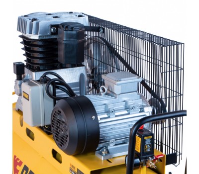 Компрессор воздушный, ременный привод BCI4000-T/200, 4.0 кВт, 200 литров, 690 л/мин Denzel