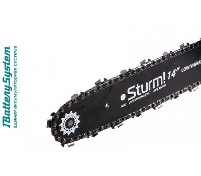Аккумуляторная цепная пила Sturm! CSC3614BL 1BatterySystem