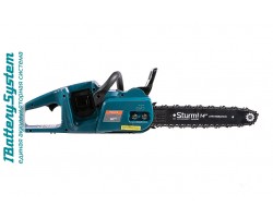 Аккумуляторная цепная пила Sturm! CSC3614BL 1BatterySystem-foto3