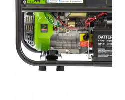 Генератор бензиновый БС-6500Э, 5.5 кВт, 230В, четырехтактный, 25 л, электростартер Сибртех-foto10