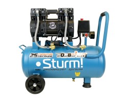 Компрессор безмасляный бесшумный Sturm! AC93224OL-foto6
