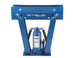 Трубогиб гидравлический, 8 т, в комплекте с башмаками 1/2-1, пластиковый кейс, Stels-foto2