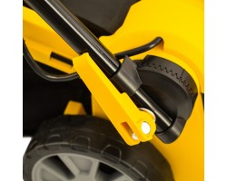 Газонокосилка электрическая GM-1600, 1600 Вт, ширина 36 см, 3 уровя, травосборник 35 л. Denzel-foto17