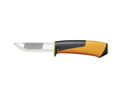 Нож FISKARS для тяжелых работ с точилкой