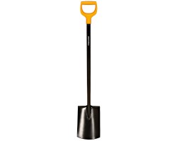 Лопата FISKARS с закругленным лезвием Solid-foto2