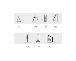 Стремянка Алюмет профи 8 ступеней-foto2